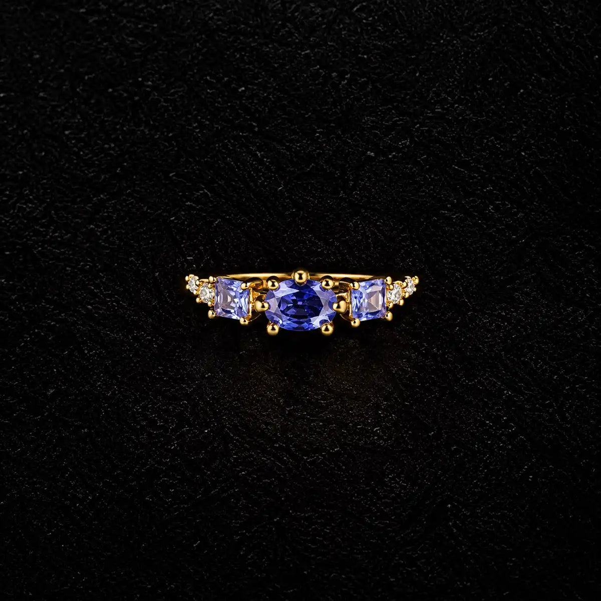 Midnight Sapphire Ring of Too Dramatic