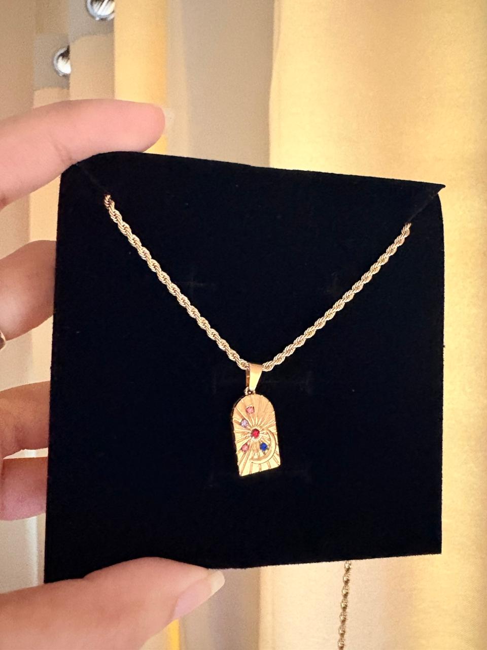 Celestial Rays Pendant Necklace