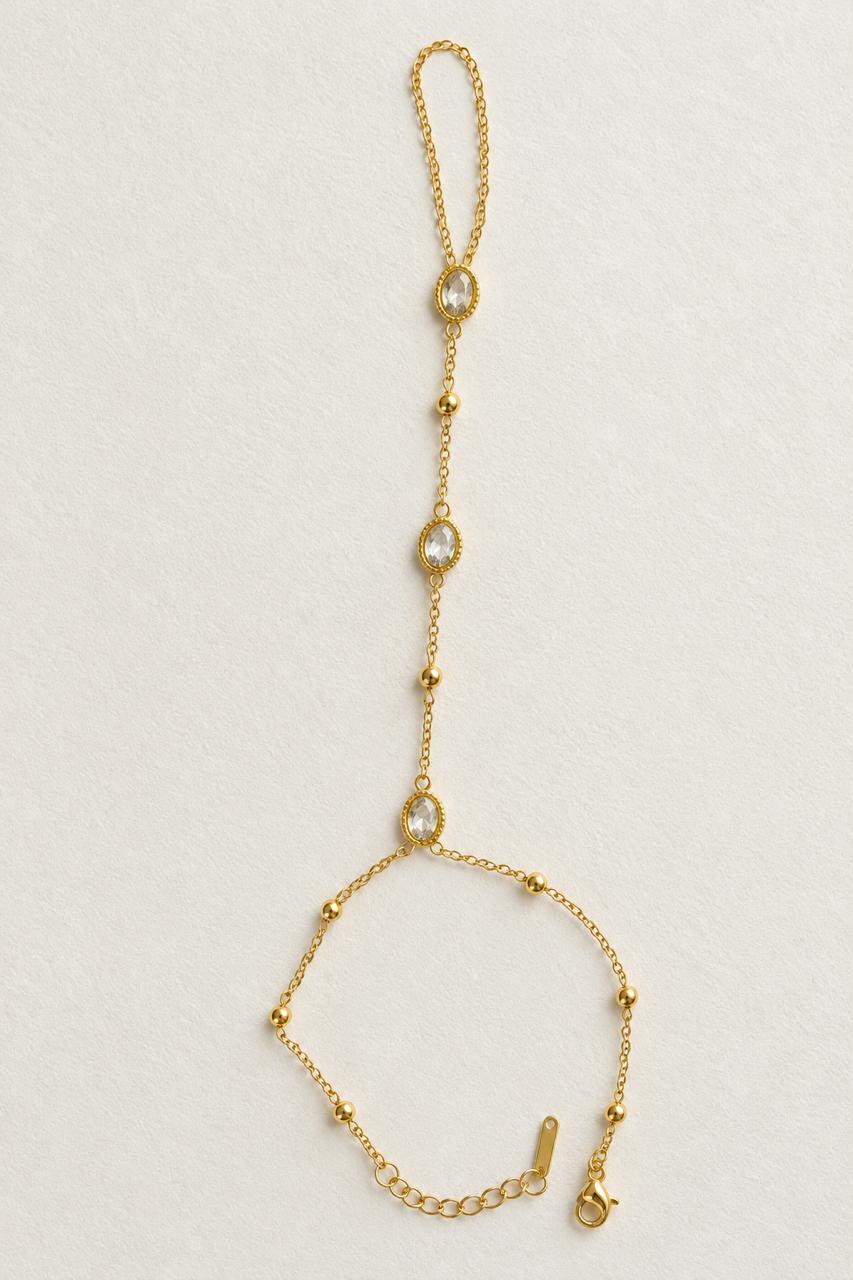 Crystal Vine Hand Chain