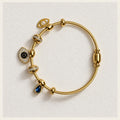Midnight Eye Charm Bracelet