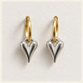 Heart Drop Earrings of Too Dramatic