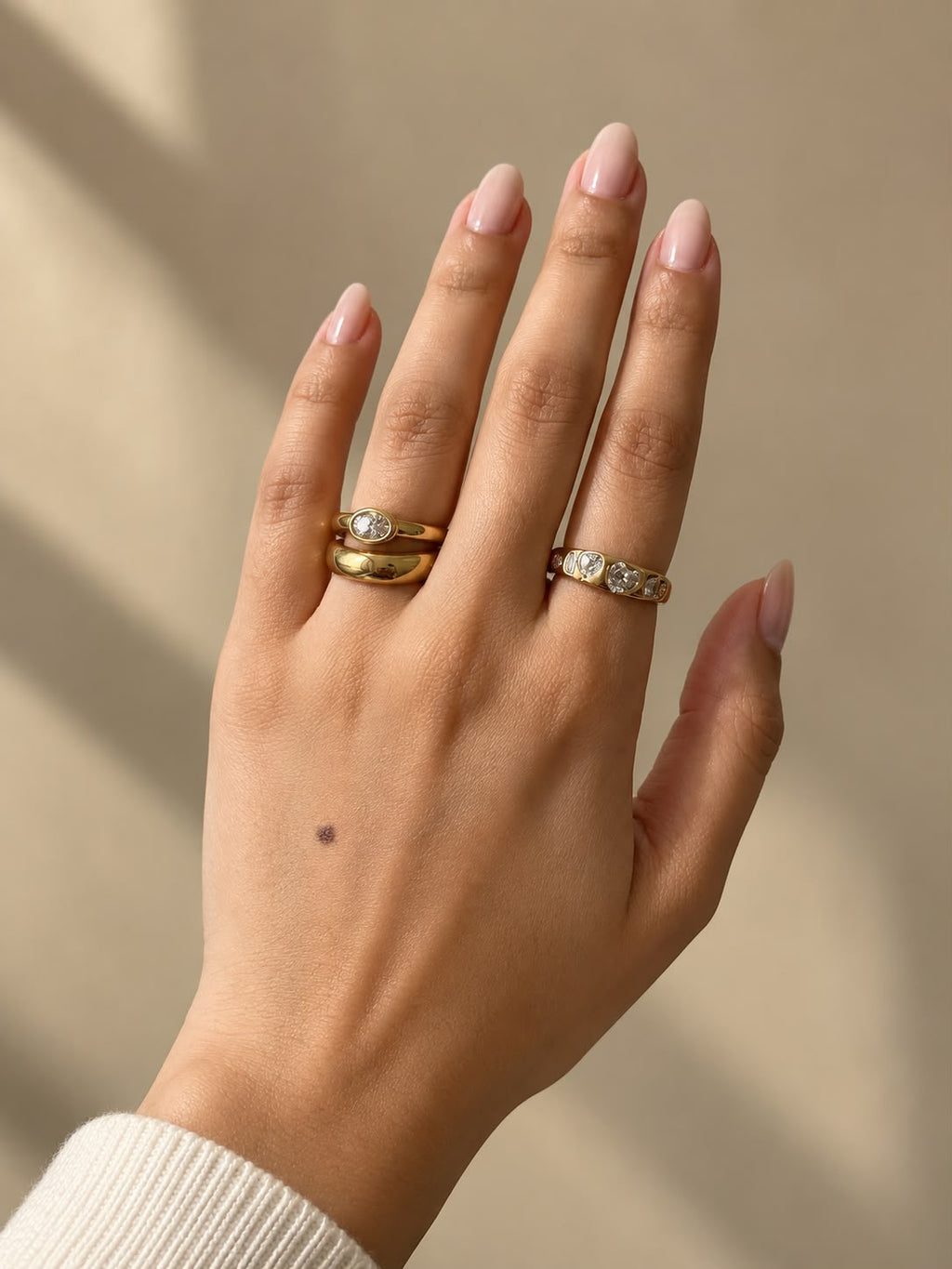 Heartstone Statement Ring