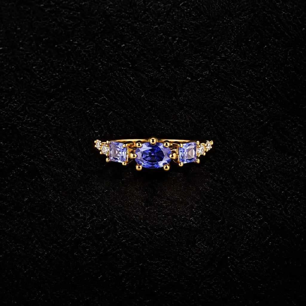Midnight Sapphire Ring of Too Dramatic