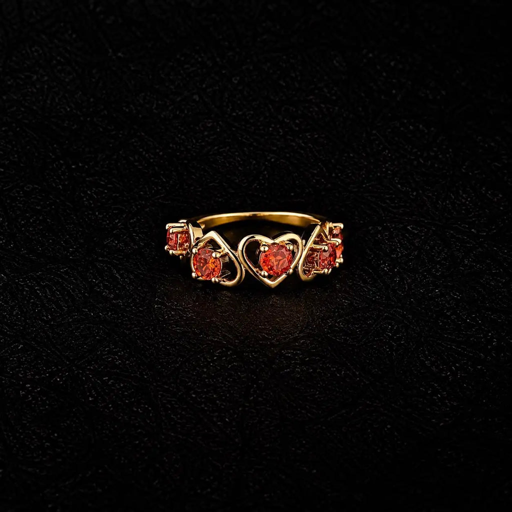 Ruby Heart Ring of Too Dramatic