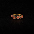Ruby Heart Ring of Too Dramatic